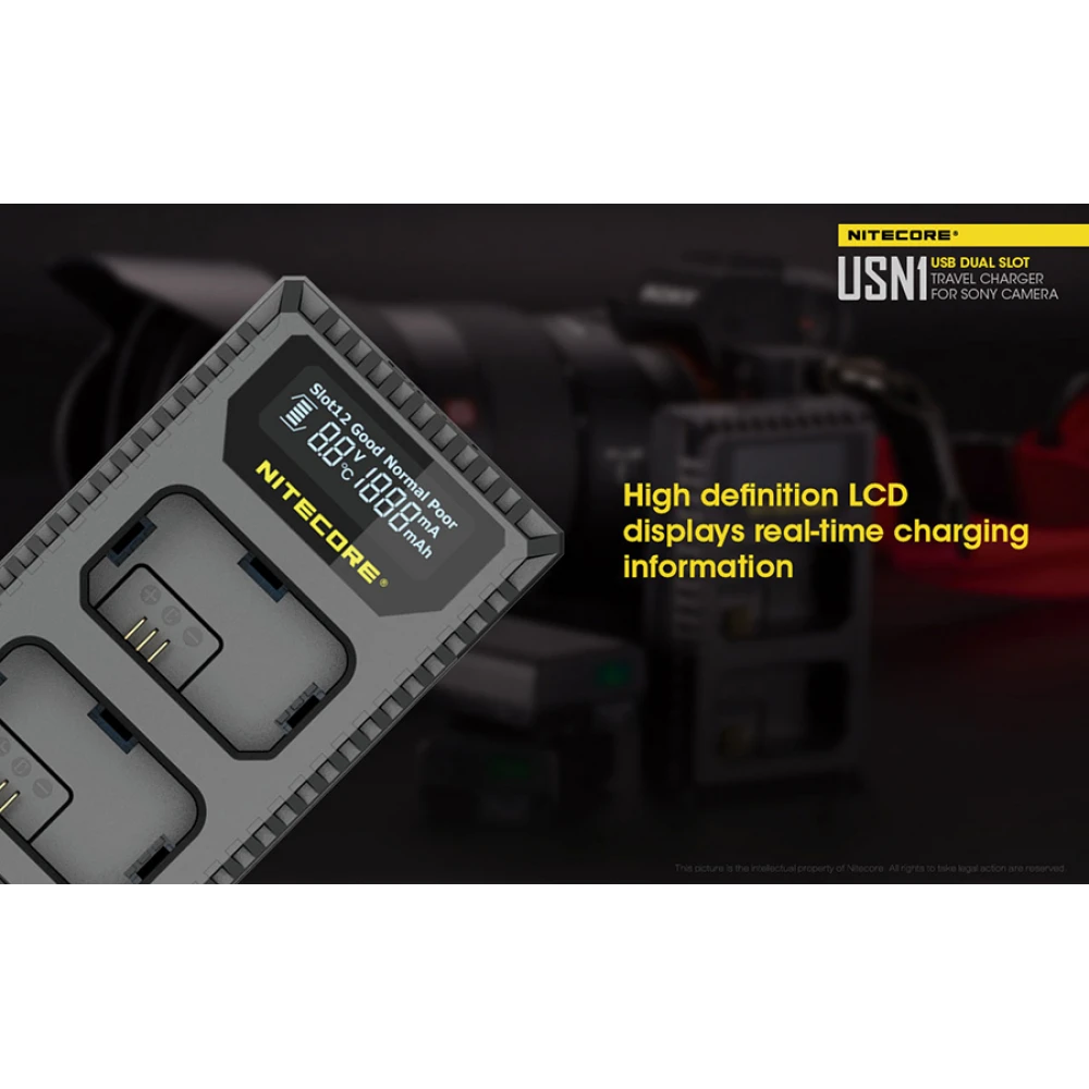 Φορτιστής NITECORE USN1 για SONY