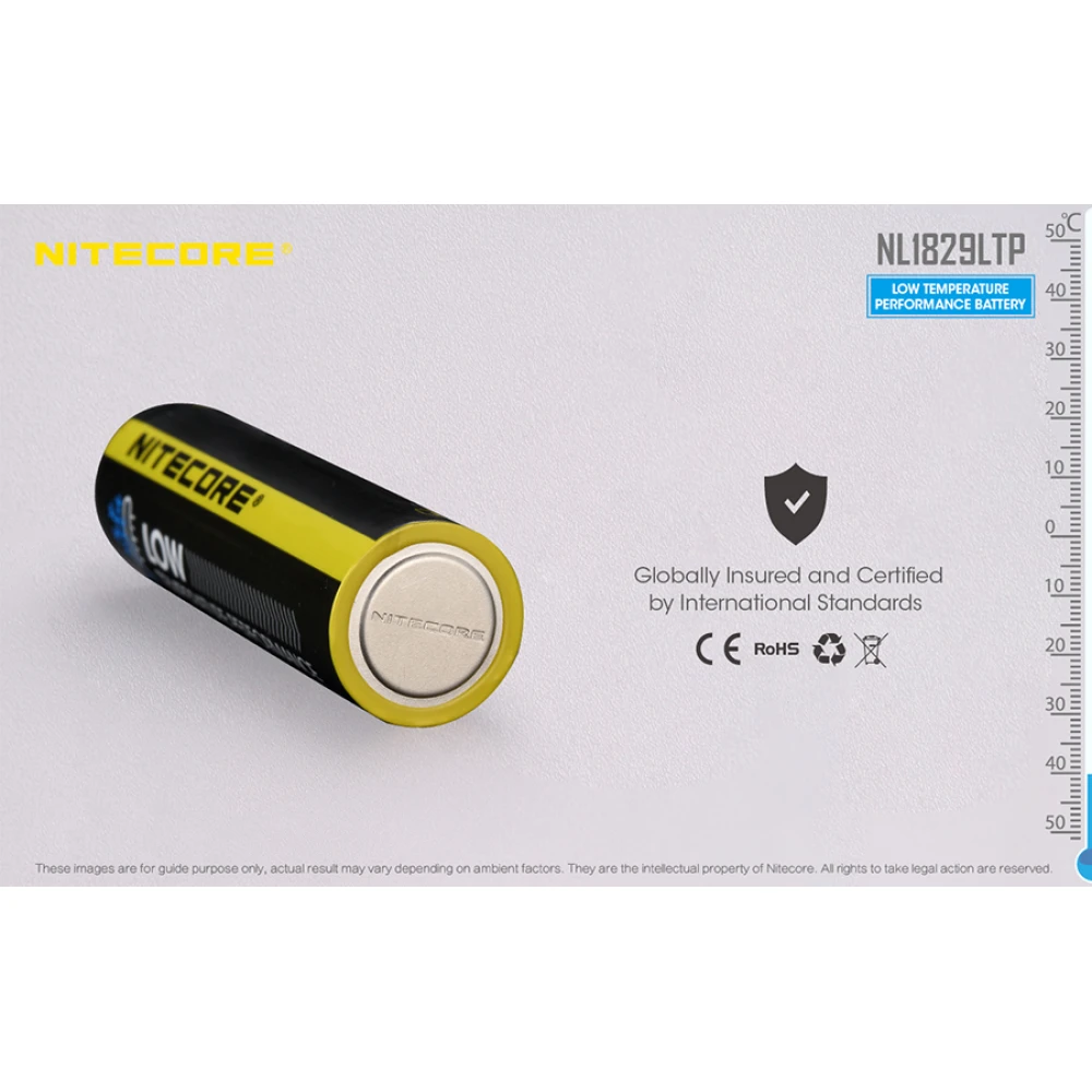 Μπαταρία NITECORE 18650, NL1829LTP