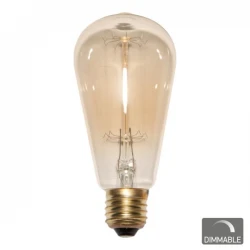 Διακοσμητική Λάμπα E27 Αβοκάντο 40W Dimmable SpotLight