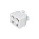 Τηλεφωνικό Adaptor Αρσενικό/Τηλεφωνικές Γραμμές 6P2C X2 T201-02 (303) TOP ELECTRONIC