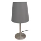 Επιτραπέζιο Φωτιστικό Μεταλλικό Σε Γκρι Χρώμα 1x 40W Ε14 ACA