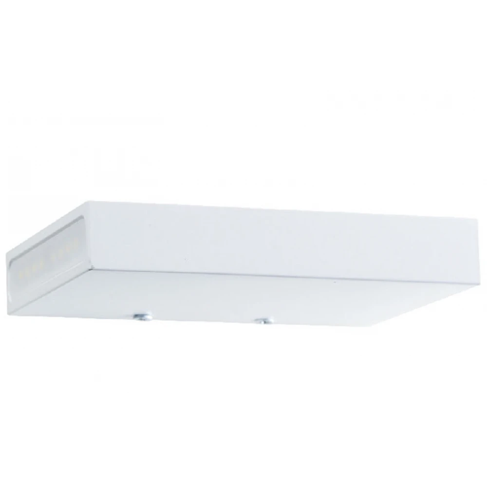 LED Απλίκα Λευκή Αλουμινίου Πλάγιου Φωτισμού 150mm 4W 330lm 120° SHELF Aca