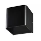 LED COB 3W Επίτοιχο Φωτιστικό Σποτ Σε Μαύρο Χρώμα 100x100 IP20 NEPHELE Aca