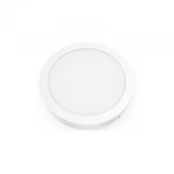 Φωτιστικό Οροφής Slim Panel Λευκό Στρογγυλό LED SMD ARCA 24W 120° Aca