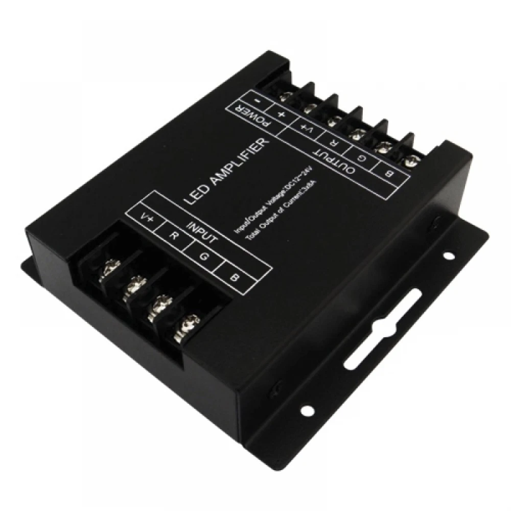 Ενισχυτής Σήματος AMF 12A 288W/ 12V 576W/ 24V IP20 Για RGB Ταινίες LED ACA
