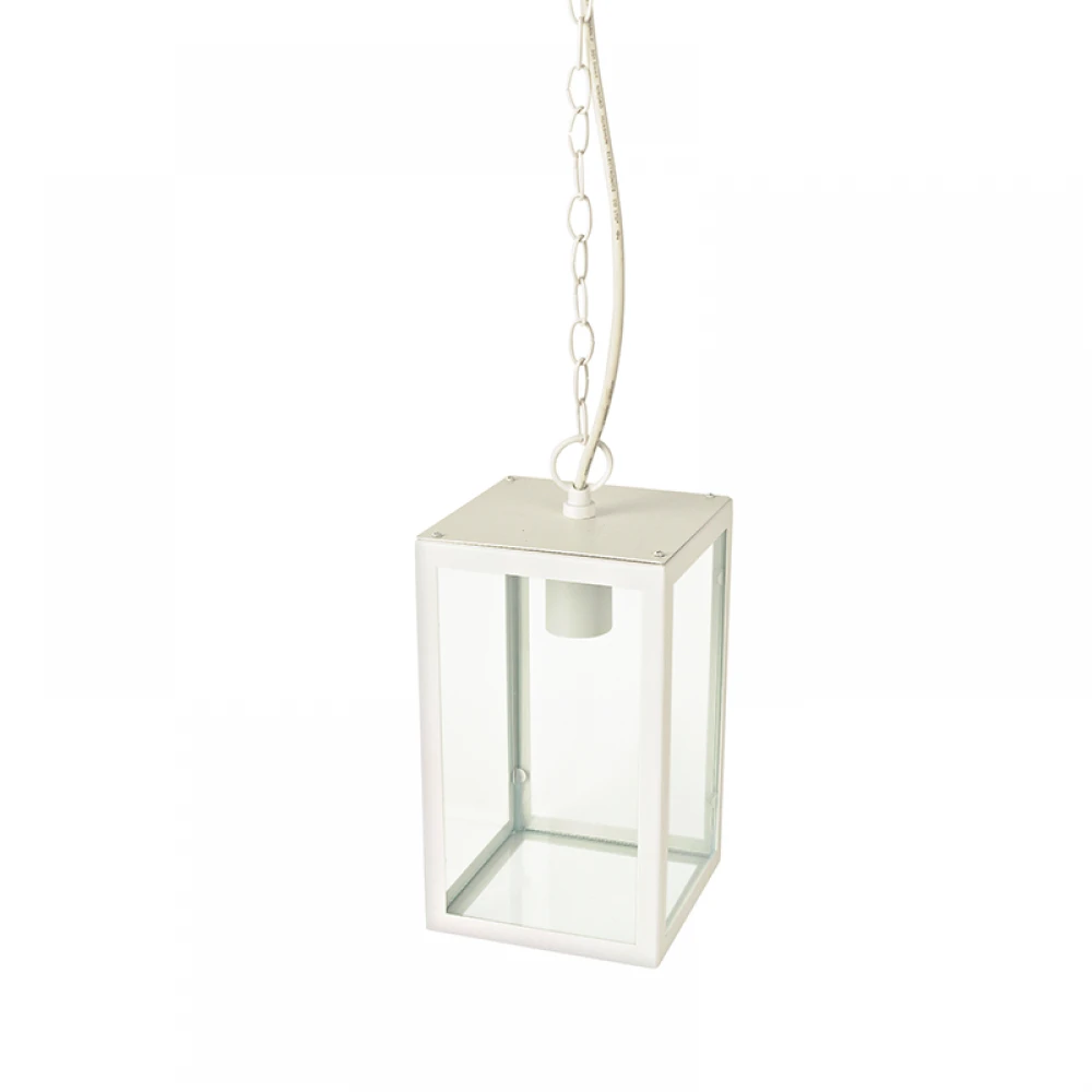 Κρεμαστό Φωτιστικό Εξωτερικού Χώρου Σε Λευκό Χρώμα 130cm 1x E27 IP44 CELIA Aca