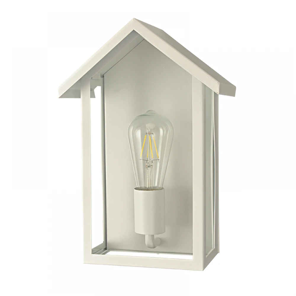 Επιτοίχιο Φωτιστικό Εξωτερικού Χώρου Σε Λευκό 32.5cm 1x E27 IP44 CELIA Aca