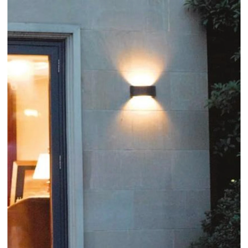 LED Απλίκα Εξωτερικού Χώρου Λευκή 7W 290lm 100° LUNA Aca