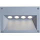 LED High Power Απλίκα Τοίχου Χωνευτή 4W 327lm 29° IP65 TALT Aca