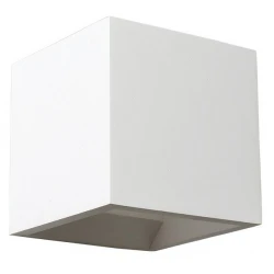 Απλίκα Γύψινη Ή Τσιμεντένια Τετράγωνη 12 x 12cm 1x G9 max 40W BLOCK Aca
