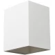 Απλίκα Γύψινη Ορθογώνια 15 x 12,5cm 1x G9 max 40W BLOCK Aca