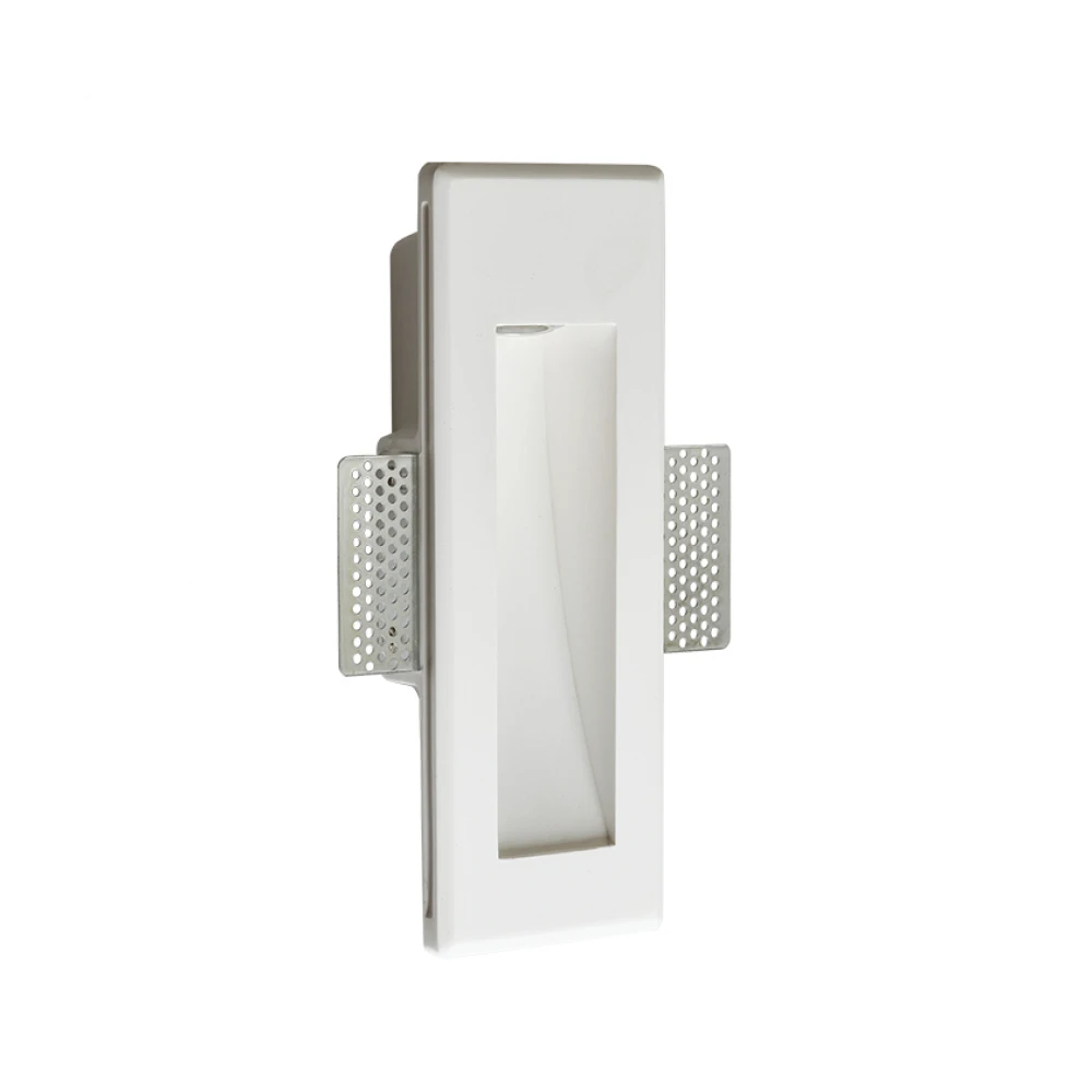 LED Γύψινη Απλίκα Λευκή Χωνευτή 1,5W 3000K 150lm MYLA Aca
