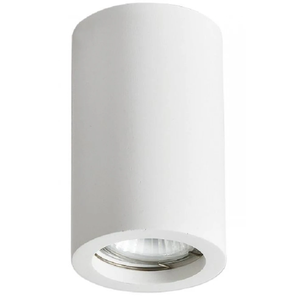 Γύψινο Σποτ Οροφής Στρογγυλό ø70 x 112mm 1x GU10 max 35W RUTH Aca