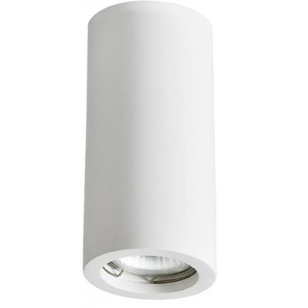 Γύψινο Σποτ Οροφής Στρογγυλό ø70 x 170mm 1x GU10 max 35W RUTH Aca