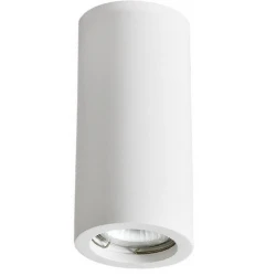 Γύψινο Σποτ Οροφής Στρογγυλό ø70 x 170mm 1x GU10 max 35W RUTH Aca