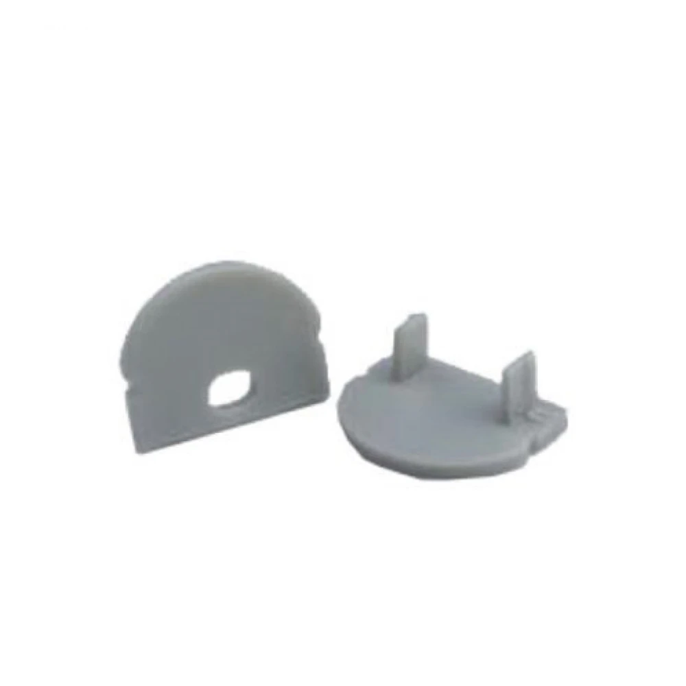 Σετ Πλαστικές Τάπες 2 τεμ. με & Χωρίς Τρύπα Για Το Προφίλ Αλουμινίου FOCUS 60° P2LA ACA