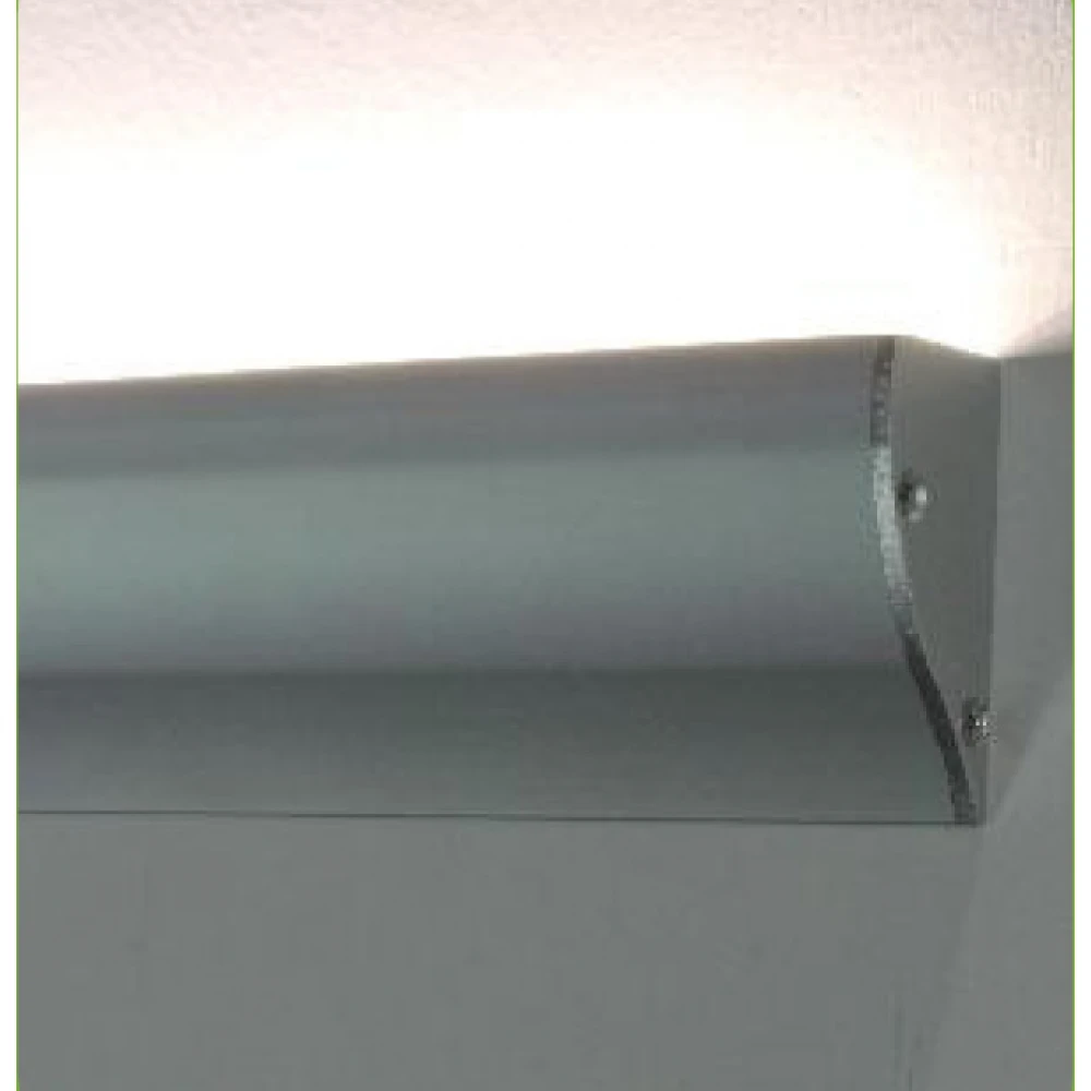 Σετ Μεταλλικές Τάπες 2 τεμ. Χωρίς Τρύπα Για Το Προφίλ Αλουμινίου HID P62 ACA