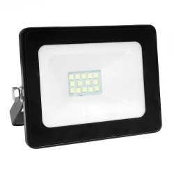 Αδιάβροχος LED SMD Προβολέας Αλουμινίου 10W Σε Μαύρο Χρώμα 12-24V IP66 Ψυχρό 6000Κ ACA