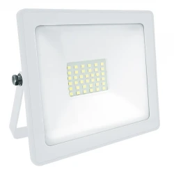 Αδιάβροχος LED SMD Προβολέας Αλουμινίου Σε Ψυχρό Λευκό 30W IP66 230V 110° ACA
