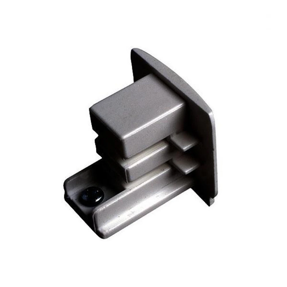 Τερματικό Για Τριφασική Ράγα Οροφής 4 Καλωδίων Σε Λευκό Μαύρο ή Γκρι ACA - Χρώμα Συνδέσμου: Λευκό - Μαύρο - ΓκριΓια τύπο Ράγας: Τριφασικό