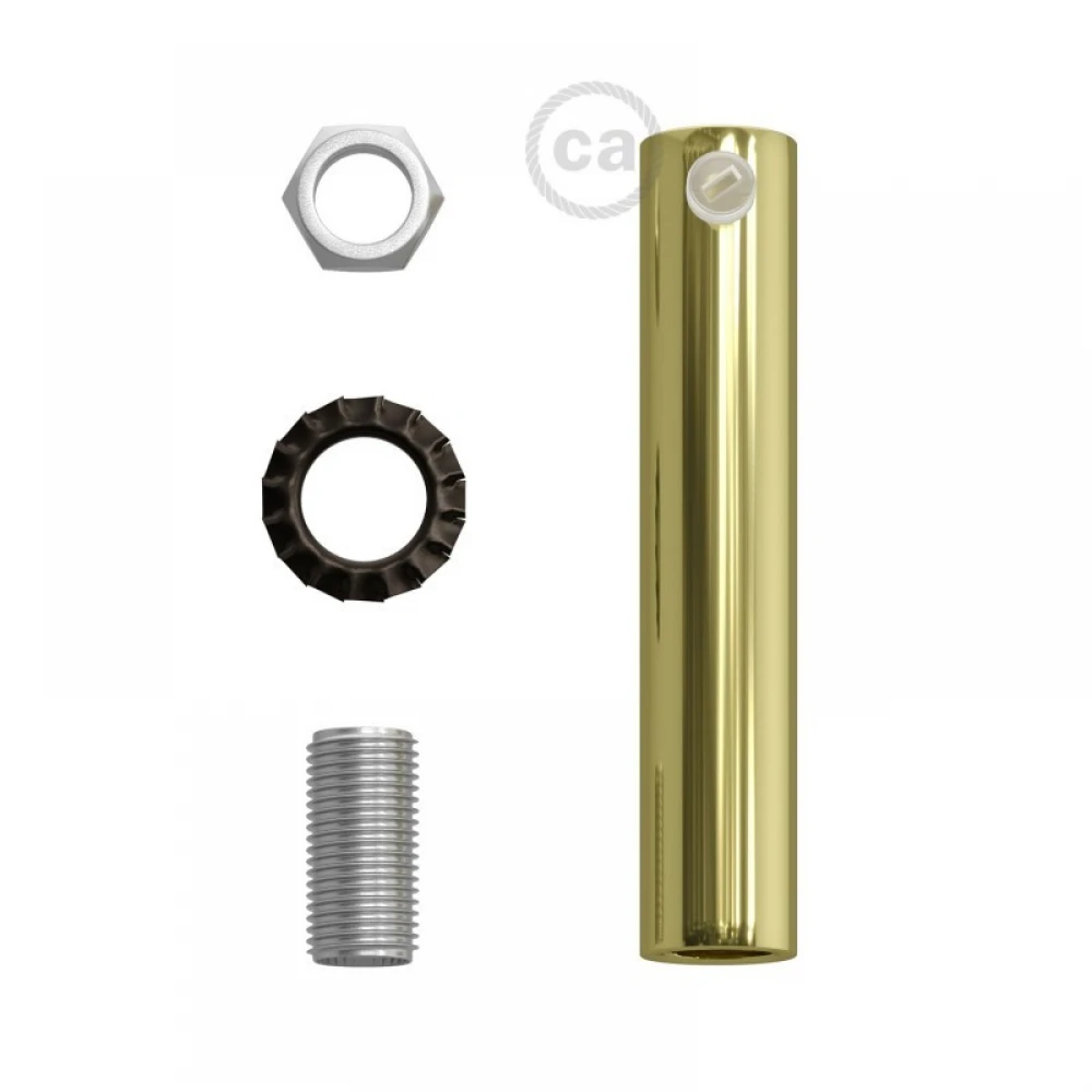 Μεταλλικό Στήριγμα Καλωδίου 7 cm Μαζί Με Μαστό, Παξιμάδι Και Ροδέλα Σε Διάφορα Χρώματα Creative Cables