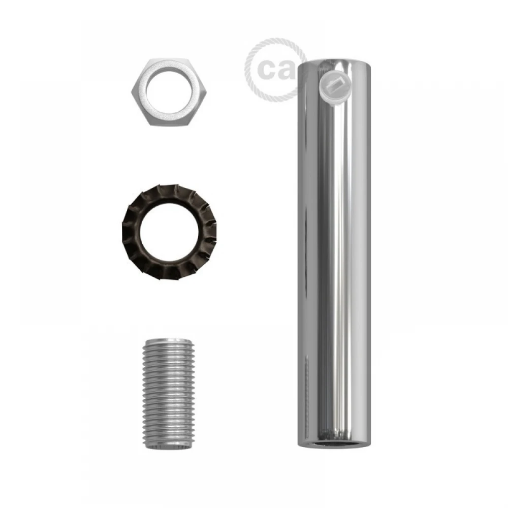 Μεταλλικό Στήριγμα Καλωδίου 7 cm Μαζί Με Μαστό, Παξιμάδι Και Ροδέλα Σε Διάφορα Χρώματα Creative Cables