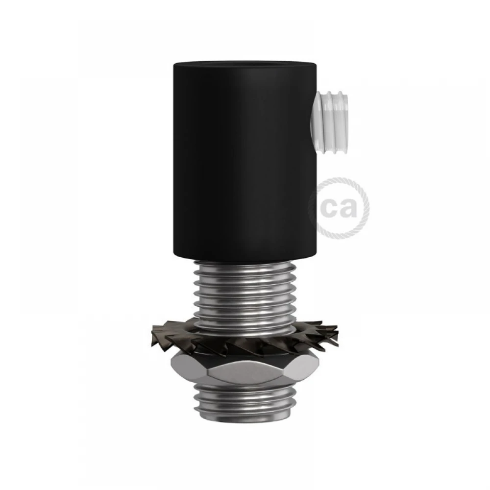 Μεταλλικό Στήριγμα Οροφής Μαζί Με Μαστό, Παξιμάδι Και Ροδέλα Σε Διάφορα Χρώματα Creative Cables