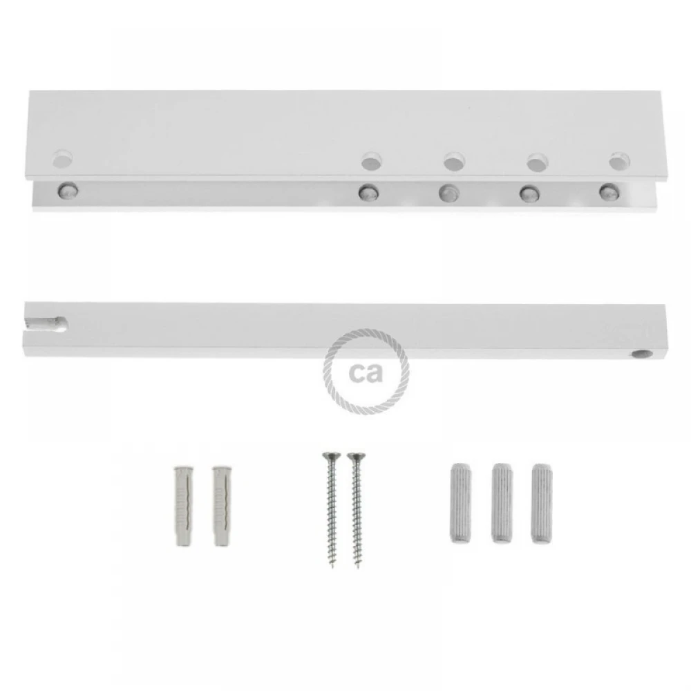 Pinocchio Λευκή Ξύλινη Βάση Για Τοίχο Ιδανική Για Κρεμαστά Φωτιστικά Creative Cables