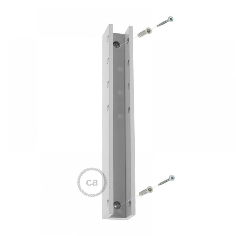 Pinocchio Λευκή Ξύλινη Βάση Για Τοίχο Ιδανική Για Κρεμαστά Φωτιστικά Creative Cables