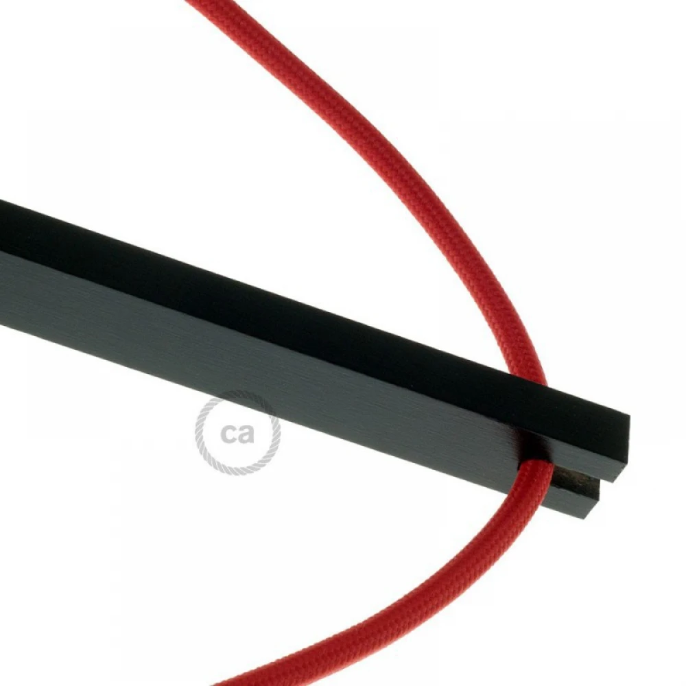 Pinocchio Μαύρη Ξύλινη Βάση Για Τοίχο Ιδανική Για Κρεμαστά Φωτιστικά Creative Cables