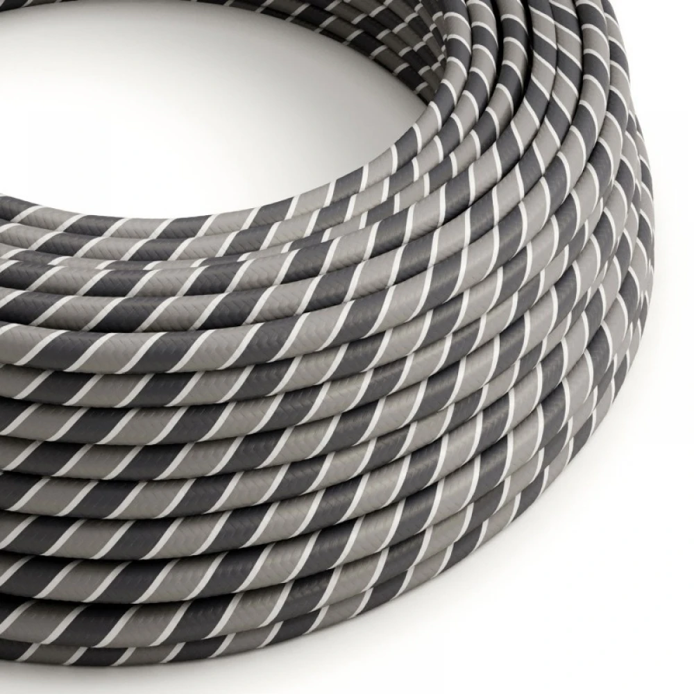 Στρόγγυλο Υφασμάτινο Καλώδιο Vertigo HD ERM44 Ironman Creative Cables