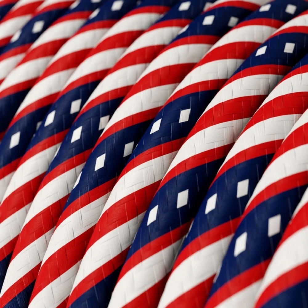 Στρόγγυλο Υφασμάτινο Καλώδιο Vertigo HD ERM45 Washington Creative Cables