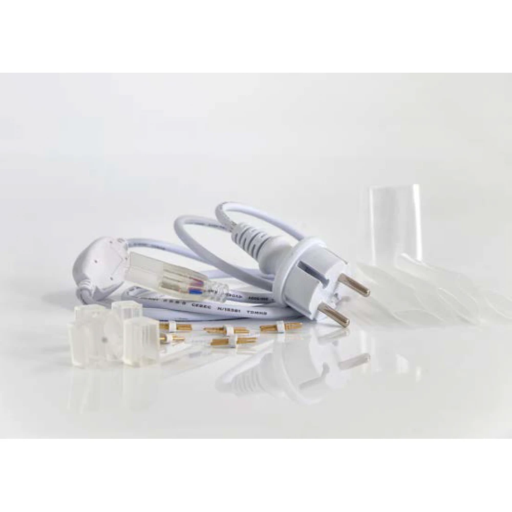 Φις Για NEON LED Φωτοσωλήνα, IP44, Eurolamp