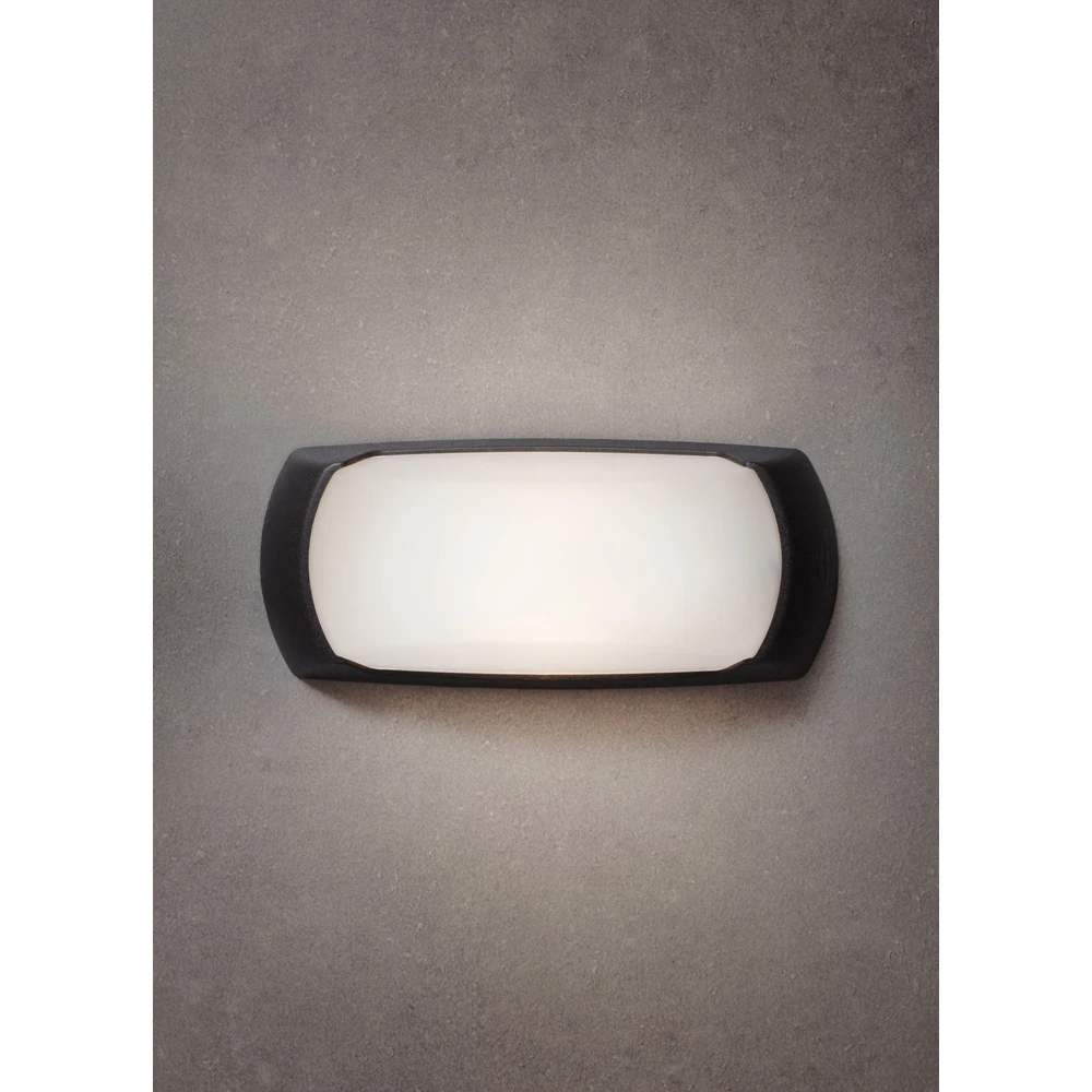 FUMAGALLI FRANCY-OP ΑΠΛΙΚΑ ΤΟΙΧΟΥ ΜΑΥΡΗ ΟΠΑΛ Ε27 300X130MM