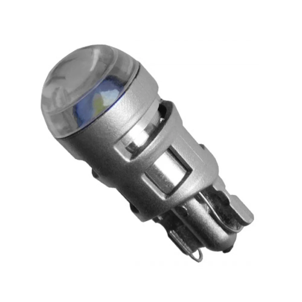 Λαμπτήρας LED T10 12v Can Bus με 1 EXPE CREE LED Νέας Τεχνολογίας Ψυχρό Λευκό 6000K GloboStar 