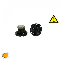 Λαμπτήρας LED T4.2 3 SMD 4014 12 Πορτοκαλί Volt GloboStar