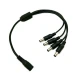 Feme Connector σε 4x Male Connector 5.5*2.1