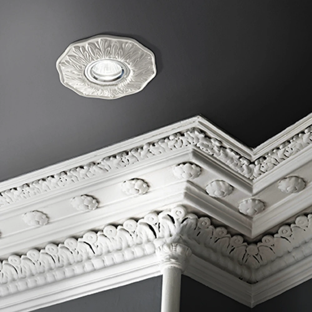 Σποτ Χωνευτό Σε Λευκό Χρώμα Ø 14 1 x 50W max GU10 POLKA IDEAL LUX