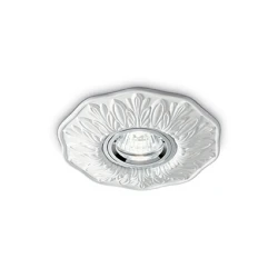 Σποτ Χωνευτό Σε Λευκό Χρώμα Ø 14 1 x 50W max GU10 POLKA IDEAL LUX