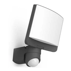 LED Επιτοίχιο Φωτιστικό Εξωτερικού Χώρου Με Αισθητήρα 17W IP44 SUNSHINE LUTEC