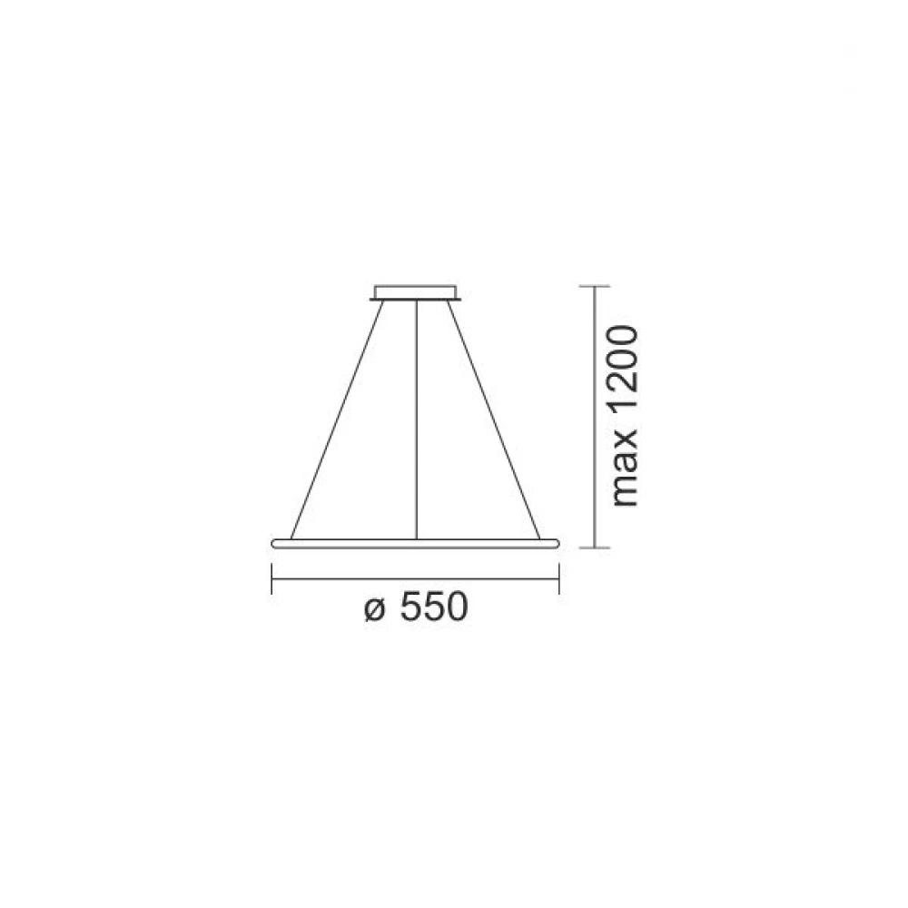 LED Κρεμαστό Φωτιστικό Αλουμίνιο Σε Λευκό 35W 3325Lm 3000K Spotlight