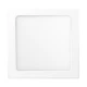 Τετράγωνο LED Panel Slim Downlight 18W SMD 4000K SpotLight