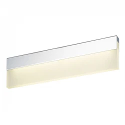 LED Απλίκα Τοίχου Αλουμινίου Σε Χρώμιο 6W 540Lm 4000K Ουδέτερο Λευκό Spotlight