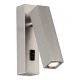 LED Απλίκα Τοίχου Με Διακόπτη Νικέλ Ματ 3W COB 240Lm Spotlight