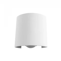 LED Απλίκα Τοίχου Λευκή 2x1W IP44 Spotlight
