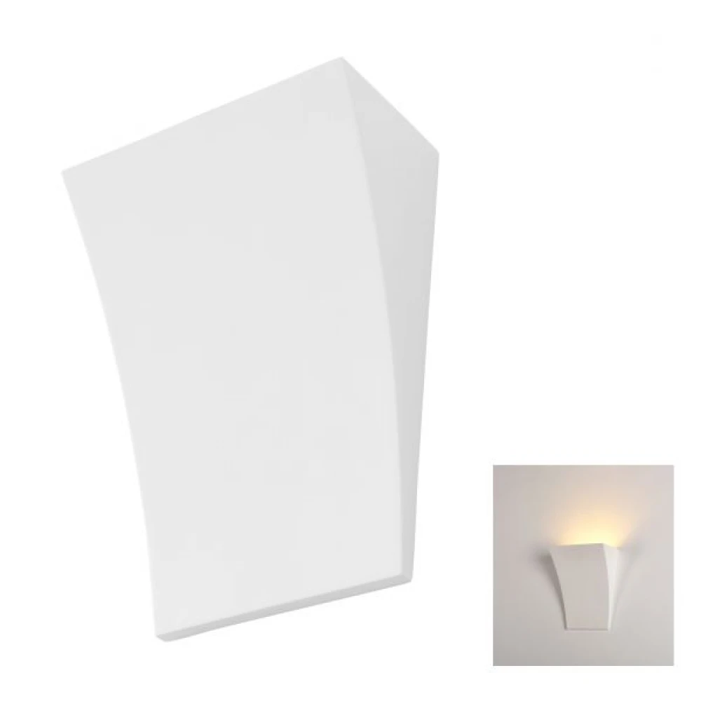 Γύψινο Φωτιστικό Τοίχου Λευκό GU9 SpotLight