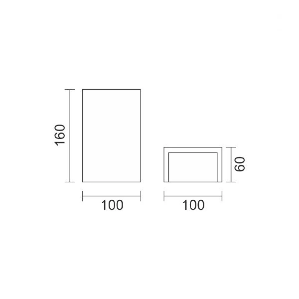 Γύψινο Φωτιστικό Τοίχου Λευκό G9 SpotLight
