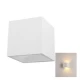 Γύψινο Φωτιστικό Τοίχου Τετράγωνο Λευκό G9 SpotLight