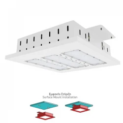 Φωτιστικό LED Βενζινάδικου HPL 150W 6000K Spotlight
