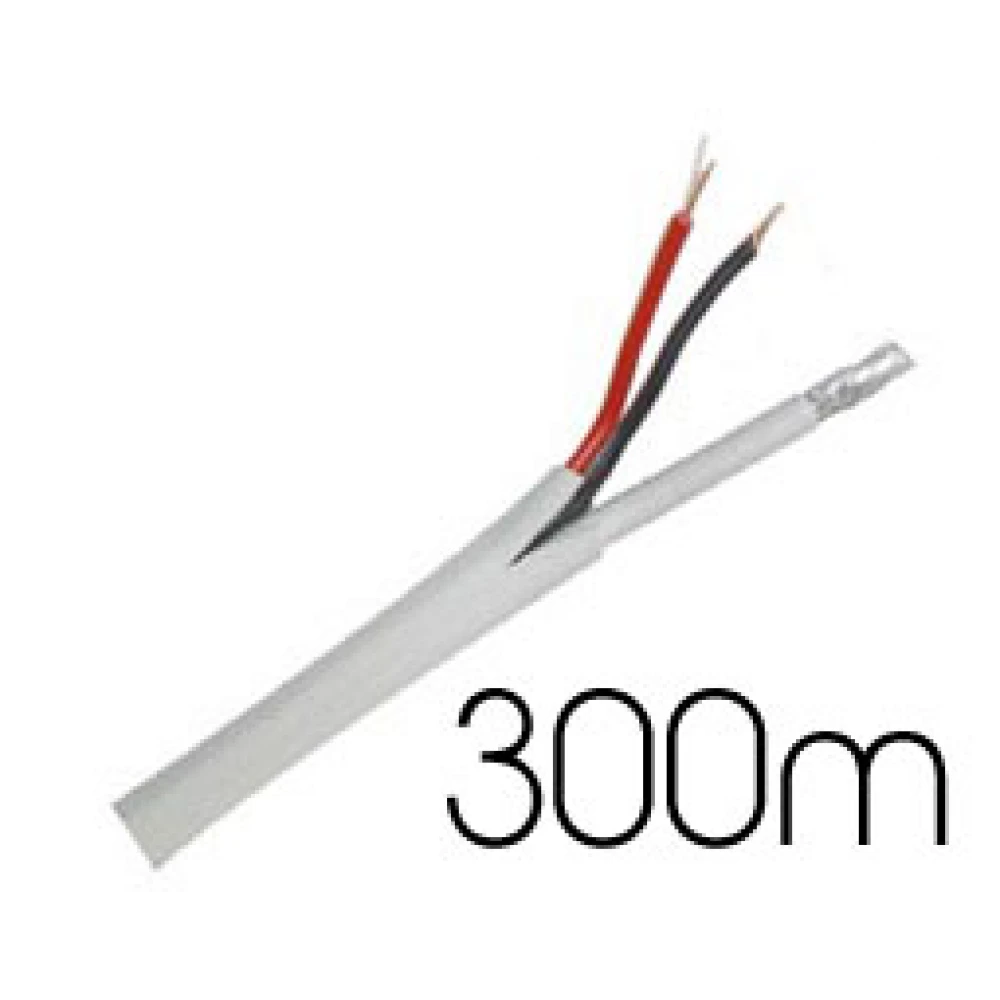Καλώδιο CCTV VIDEO (RG59)+2X0.50 300m HAI Top Electronic
